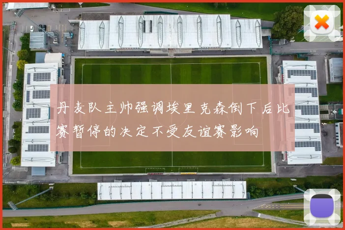 丹麦队主帅强调埃里克森倒下后比赛暂停的决定不受友谊赛影响